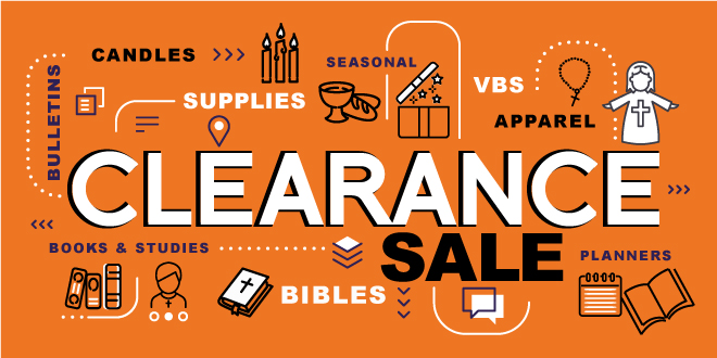 Want a bargain on books, Bibles, Christmas cards, and more? Check